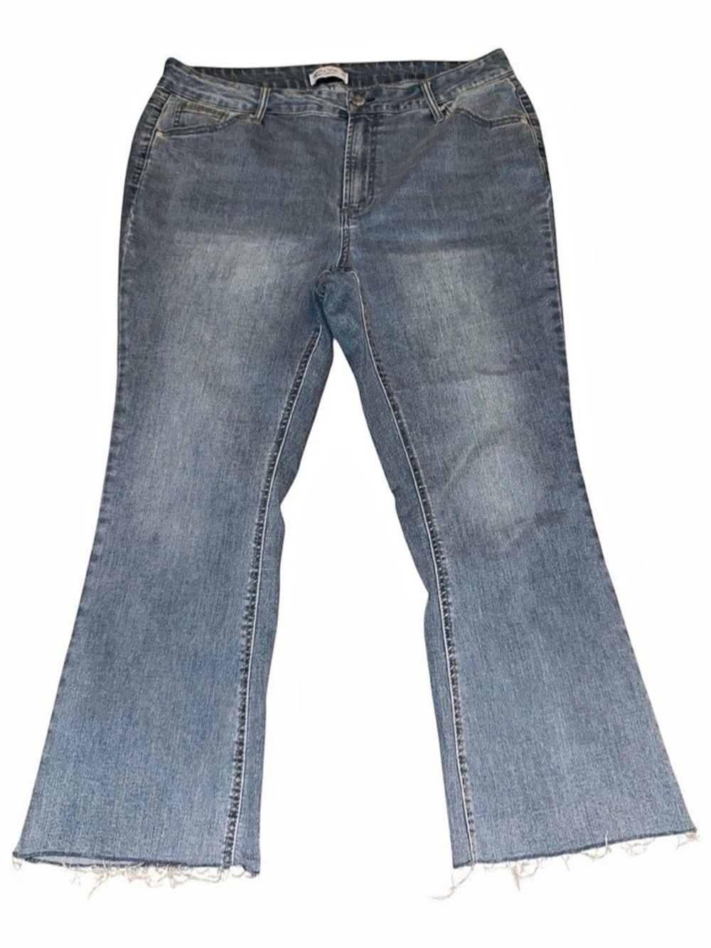 Vanilla Star Women's Flare Jeans Blue Size 16W